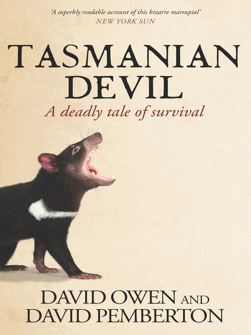 Title details for Tasmanian Devil by David Owen - Available
